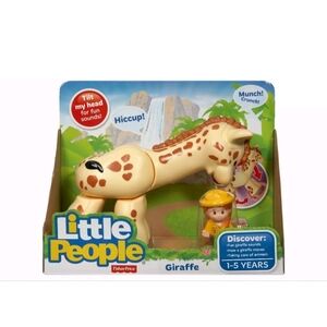NEW Little People FISHER PRICE Giraffe BIG ANIMAL ZOO New!